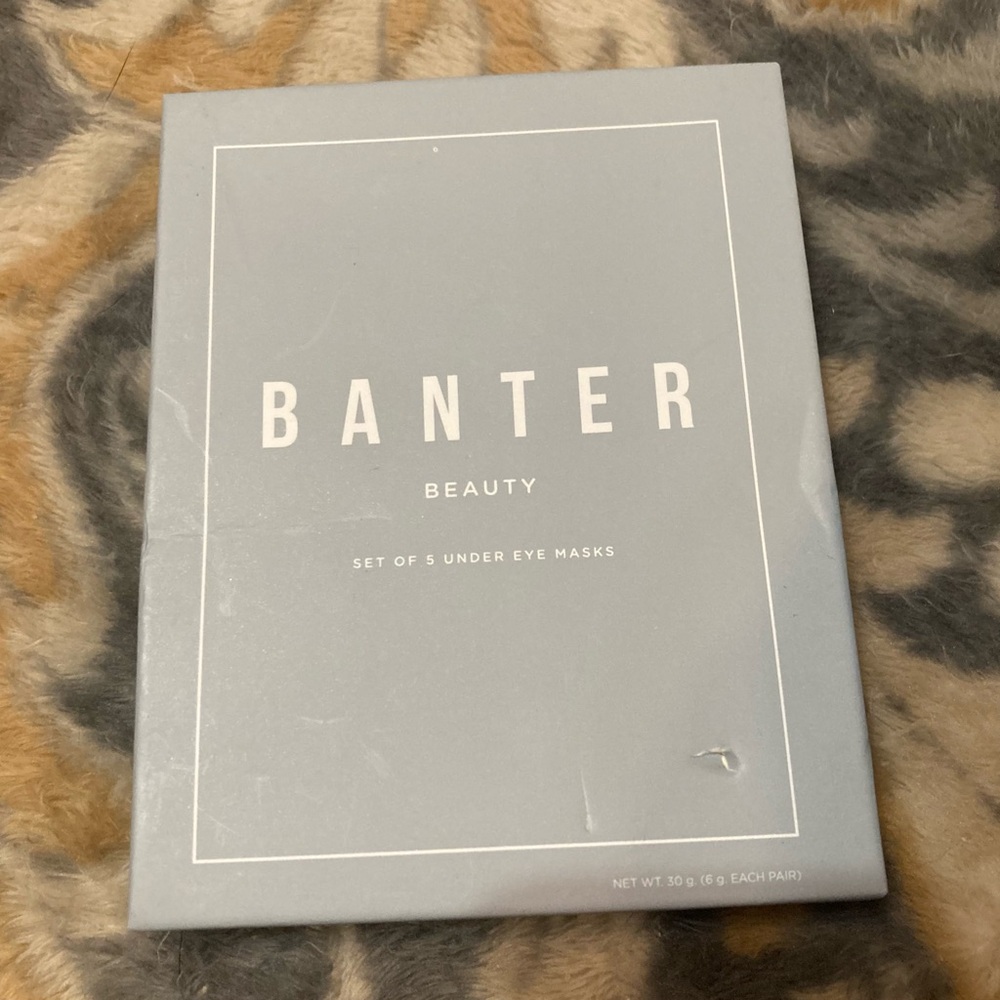 NEW Banter Beauty Under Eye Masks set of 5